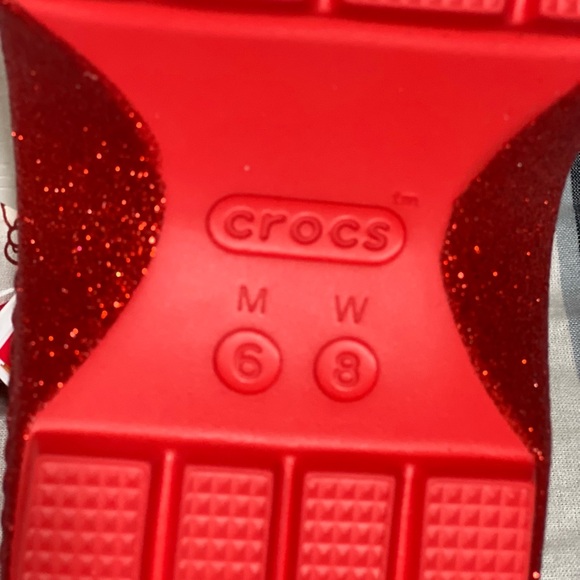 Hello Kitty Stomp Slide Clog 50th Anniversary Crocs NWT size 8 - Picture 7 of 9